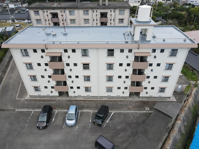 職員住宅本城公舎2号棟外壁改修工事